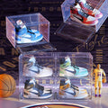 Plastic Shoe Box Transparent Stackable Shoes Bin Shoe Container Storage Boxes Clear
