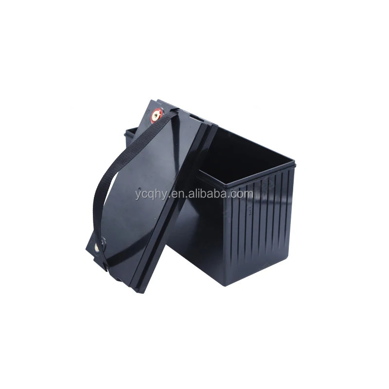 ABS 12V 100Ah Black Colored LiFePO4 Prismatic Battery Case for Solar/Yacht/RV Use
