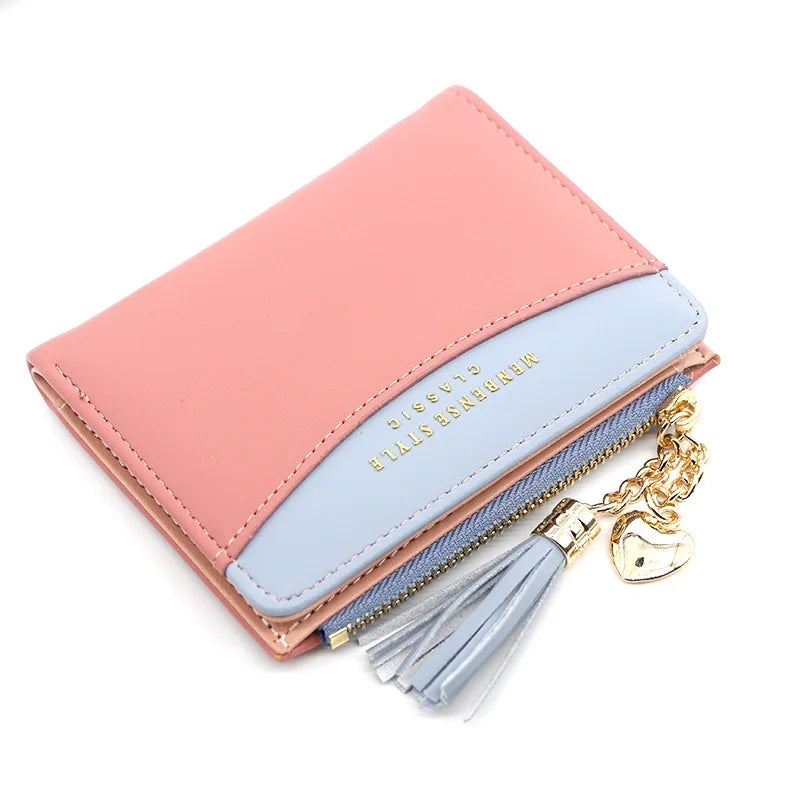 Wallet for Women Small Compact Bifold RFID Wallet Credit Card Holder Mini Bifold Pocket Wallet