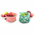 Organic Cotton Bread Storage Bag Snack Eco Assorted Bee Wax Food Wrap Bag