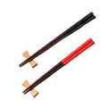 New Creative Red and Black Gold Chopsticks Pointed Japanese Chopsticks Couple Gift Boxed Couple Chopsticks for Home Kitchen