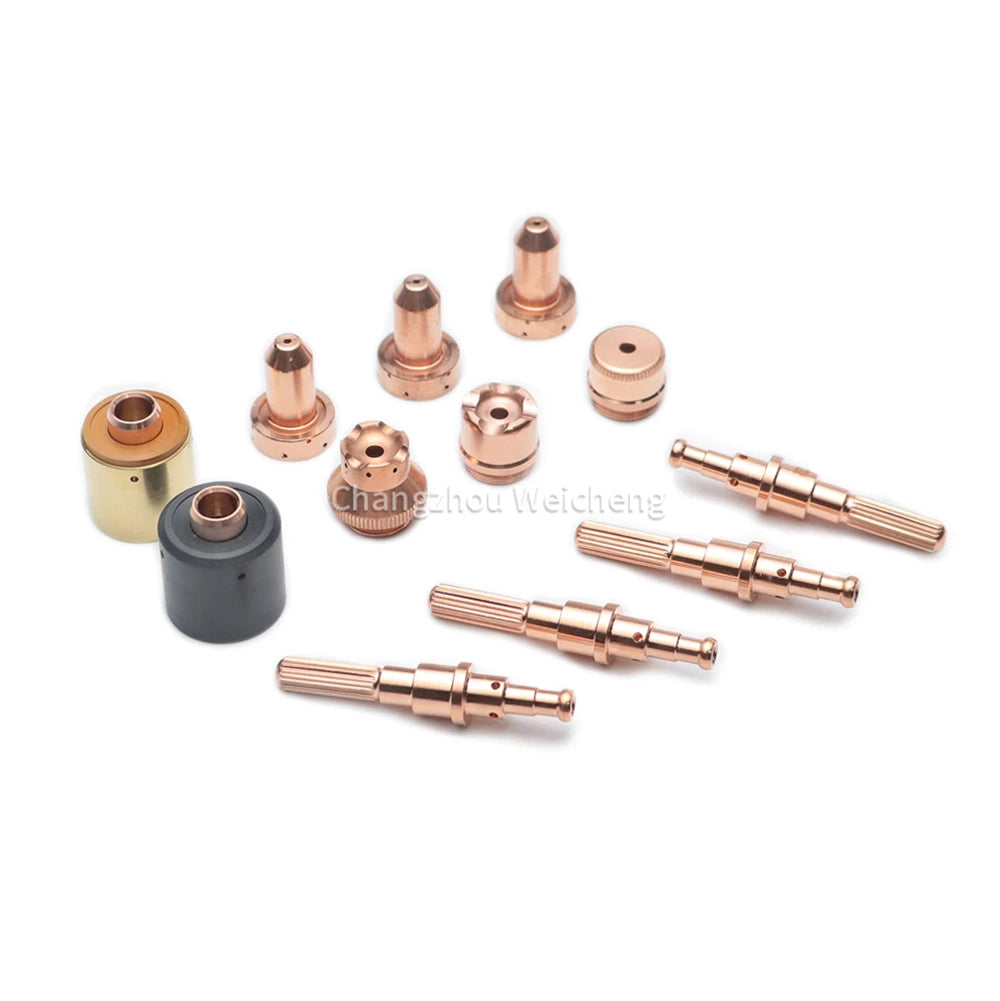 Plasma Cutting Consumable 45A Swirl Ring 220670 Electrode 220669 Nozzle 220671 Retaining Cap 220713 Shield 220674 220673 MegaBDM