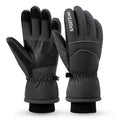 Men Cold Weather Thermal Insulate Touchscreen Plush Lining Cycling Snowboarding Winter Ski Gloves