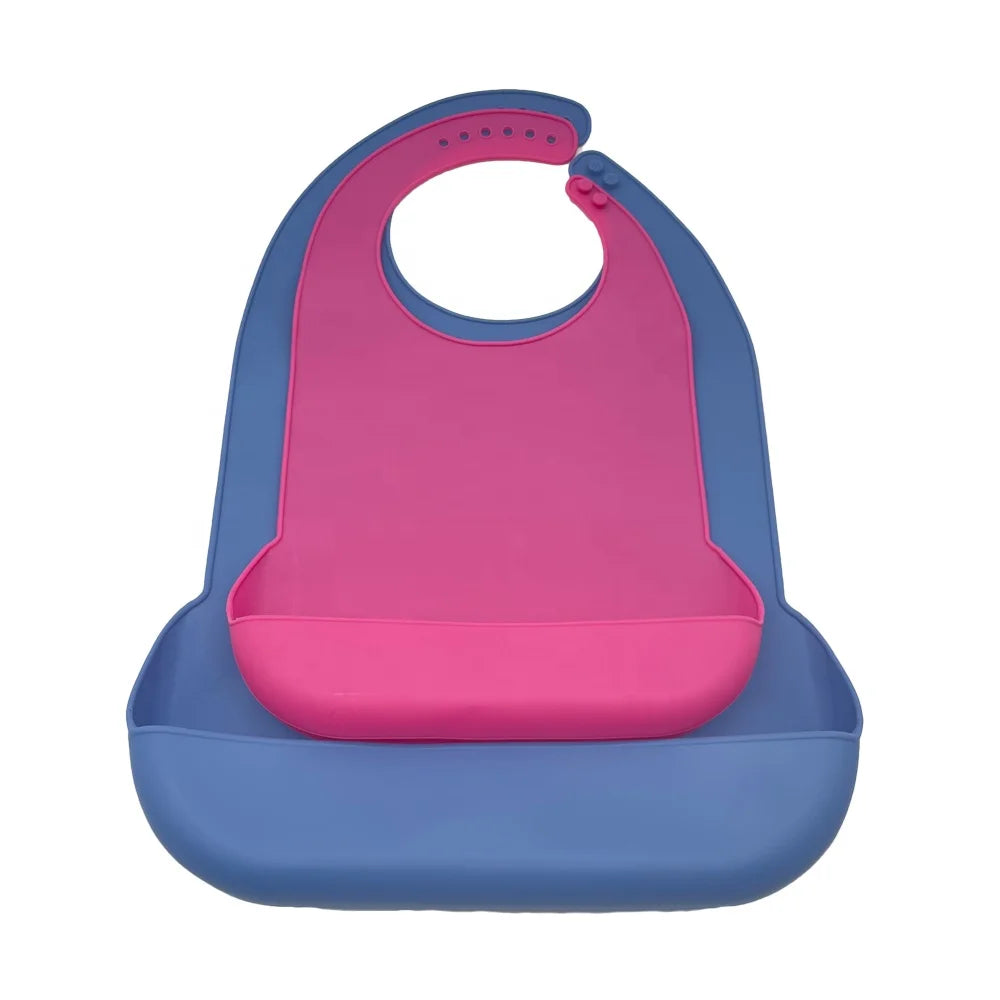 BPA Free Waterproof Eco-friendly High Quality Silicone Sleeveless Apron Adult Bibs Easy to Clean Custom Logo