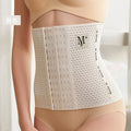 Breathable Letter Edition Steel Boned Waist Trimmer for Men Women