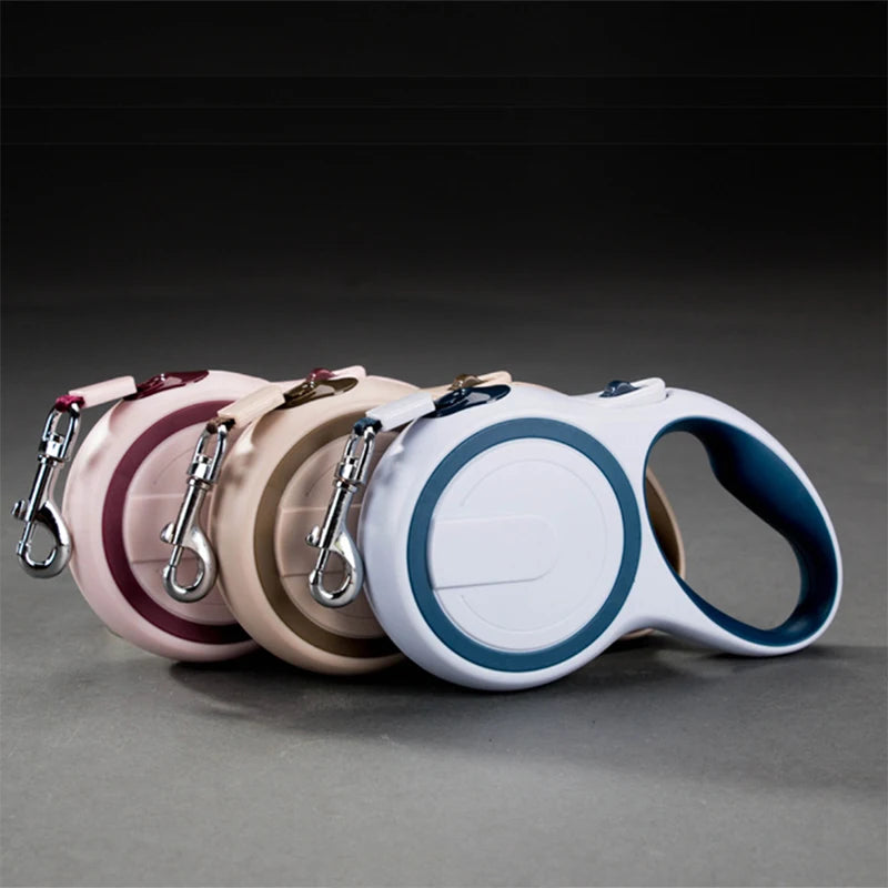 Automatic Dog Leash Correas Para Perros Extra Bungee Extendable Pet Reflective Nylon Walking Auto Retractable Dog Leash