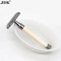 High Quality Resin Handle Single Blade Shaving Razor Stainless Steel Barber Shaving Double Edge Safety Razor