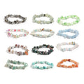 New Handmade Natural Stone Irregular Natural Crystals Stone Bracelet Beads Chips Jewelry Bracelets