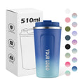 380ml 510ml Eco-friendly Double Walled Stainless Steel Travel Coffee Mug Vacuum Insulated Reusable Coffee Tumbler Cup