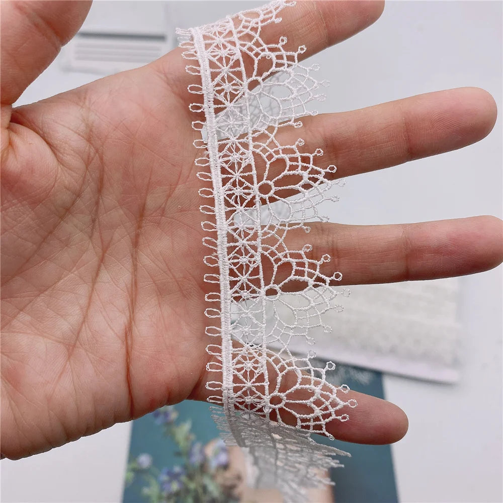 Venise Lace Trim Wedding DIY Crafted Sewing Polyester Lace Wholesale Wide 3.5cm