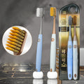 White Max Dual Spiral Soft Adult Toothbrush MegaBDM