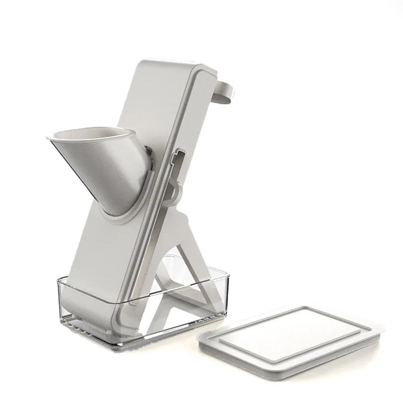 Manual Adjustable Household Kitchen Cooking Tool Multi-Function Vertical Meat Slicer and Fruit Vegetable Grater Cutter