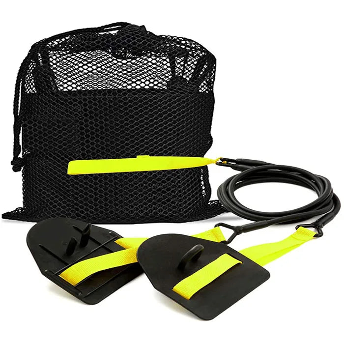 Best Seller Libenli Dryland Swimming Resistance Exercise Bands Set Custom Logo Swim Paddle Fins Rubber Rope 2/3/4 Combo for