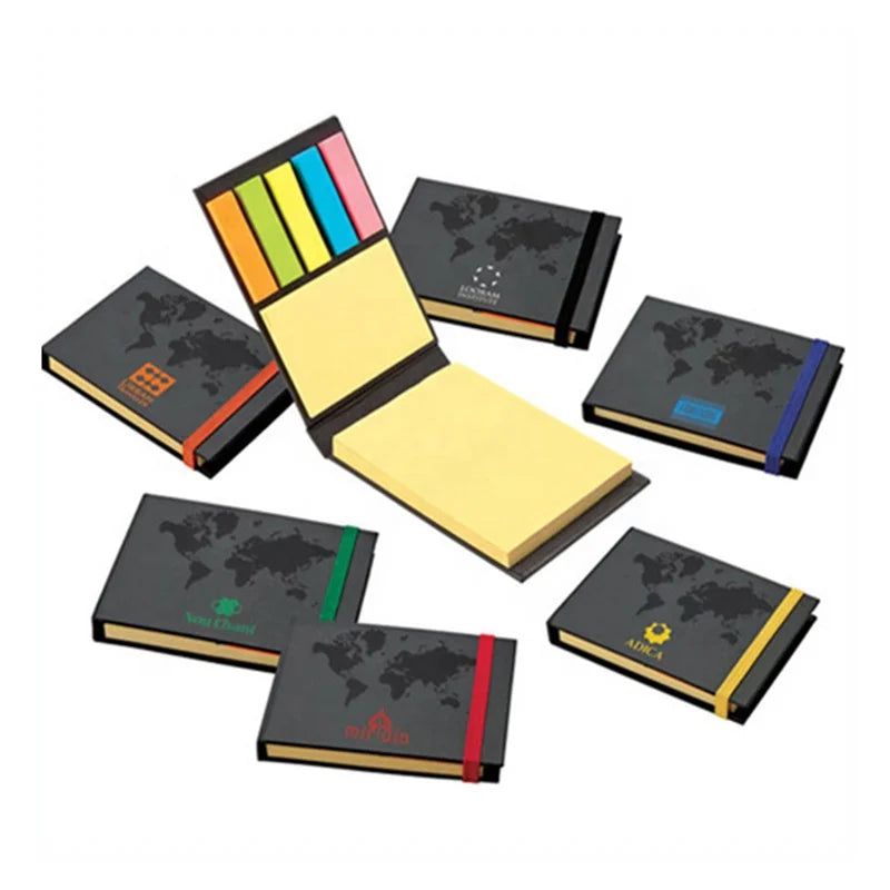 Everbest Self-Adhesive Sticky Note Set Made of Durable Paper Customizable Memo Pads (Model EB06220068)