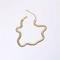 8MM Stainless Steel Flat Snake Chain Necklace Jewelry Gold Chunky Herringbone Chain Choker Wide Thick Herringbone Chain Necklace