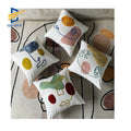 Innermor Newest Artist Fashion Abstract Embroidery Face Beauty  Cotton Cushion Covers Decorative Throw Pillow case