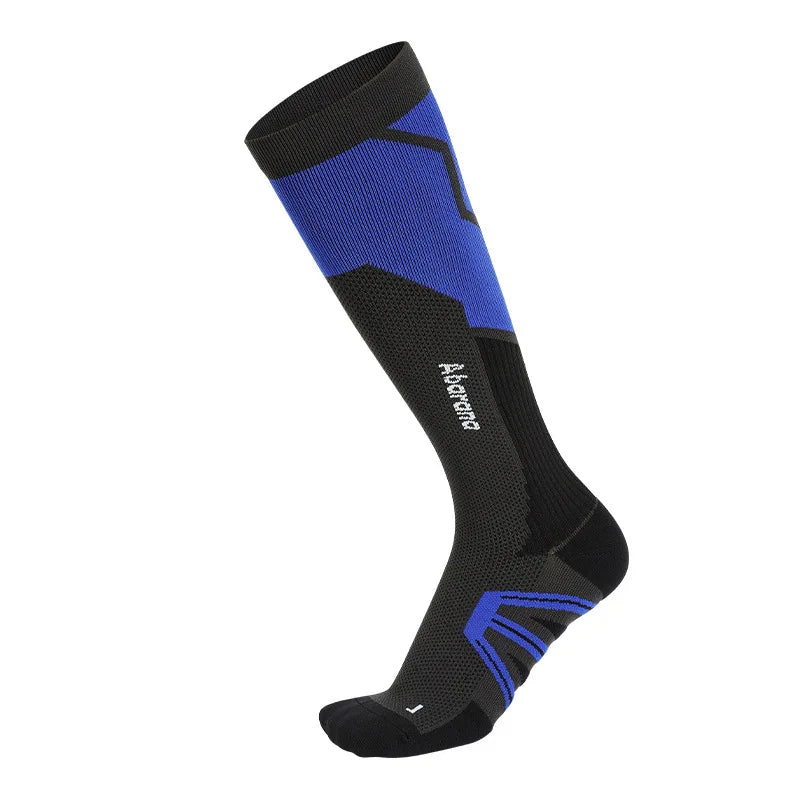 Professional Compression Factory Obm Knee High Stockings Colored Nylon Running Cycling Nurse Sport Hosiery Socks