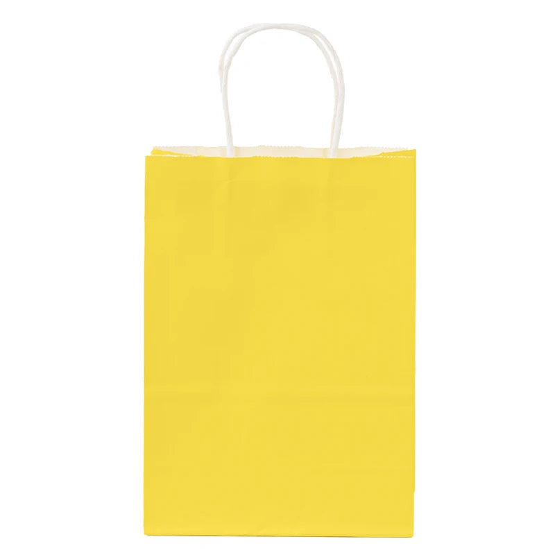 Durable Eco-Friendly Classic Kraft Paper Gift Bags Flexo Printed Customizable Patch Handle Reusable Shopping Retail Custom Logo
