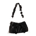 New Fashion Casual Chain Crossbody Small Bags for Women Cute Shoulder Three Modern Polyester Pearl Handbags