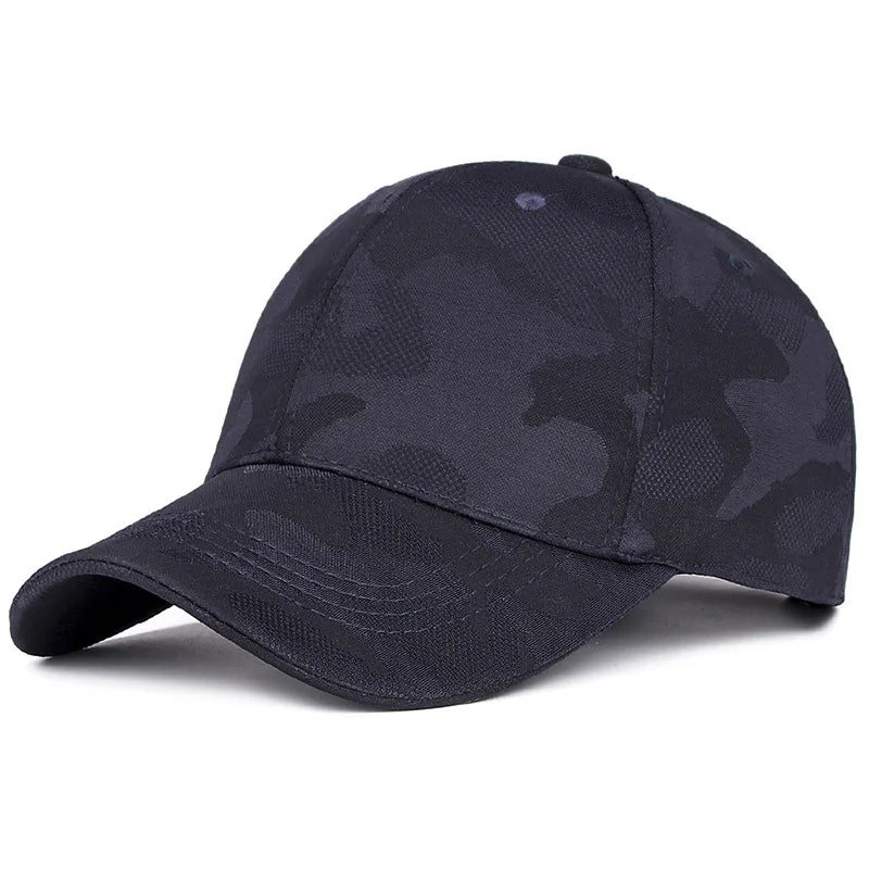 Custom Logo Camouflage Cap Print Embroidery Sports Dad Hats Breathable Waterproof Outdoor Baseball Cap