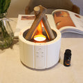 New Design USB Desktop Essential Oil Humidifier Flame Electric Oil Aroma Diffuser for Home Office