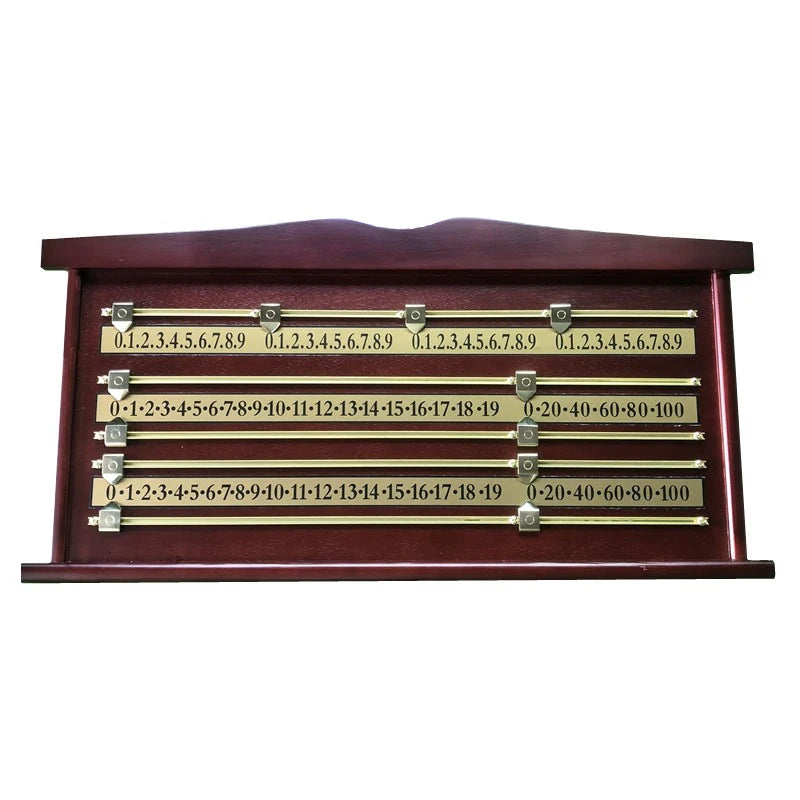High Quality Wooden Scoreboard for Billiard Games