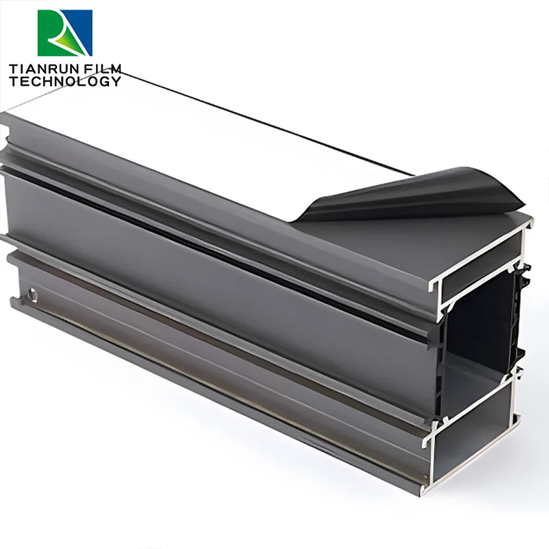 Manufacturer Delivers Moisture-Proof Soft Adhesive PE Protection Film Customizable Color Logo Printing for Aluminum Sheet Blow MegaBDM