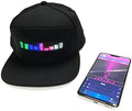 Animated Blue Tooth Led Sign Hat Hip Hop Street Dance Party Parade Sunscreen Hiking Night Running Fishing Cap Gift
