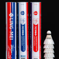 Lingmei Class a Goose Feather China Wholesale BWF Ling Mei Racket Badminton Shuttlecock  Lingmei 90 Pro