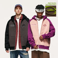 QUICKSHOW Raglan Sleeve Turf Embroidery Zipper Hoodie 350 GSM Fleece Zip up Premium Hoodie