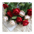 AF10102 Wholesale Competitive Price Flowers Artificial Silk Rose Flowers Decorative Roses Bouquet for Wedding Home Decoration