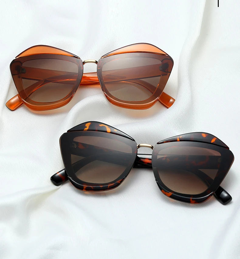 New Arrival Fashion Designer Women's Eyewear Wholesale in China Subglasses Women Brand Sunglasses Luxury Women