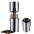 This Electric Coffee Grinder Not Only with USB Charging Also Can Adjust the Coarseness by the Knob From Fine to Coarse