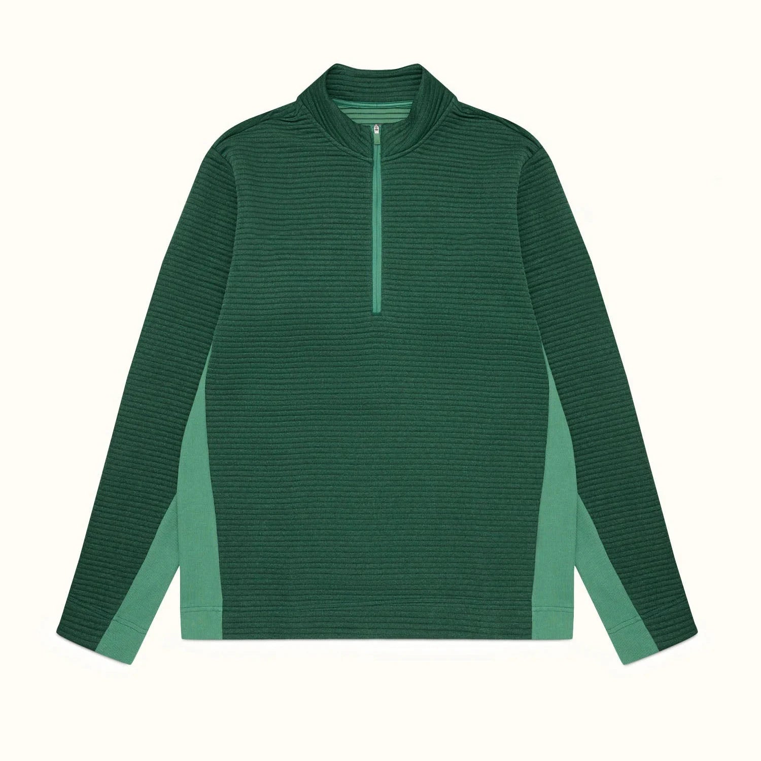 Custom Men's Solid Soft Stand Collar 1/4 Zip Pullover Stretch Breathable Relaxed Fit Spring 100% Polyester Sweatshirts