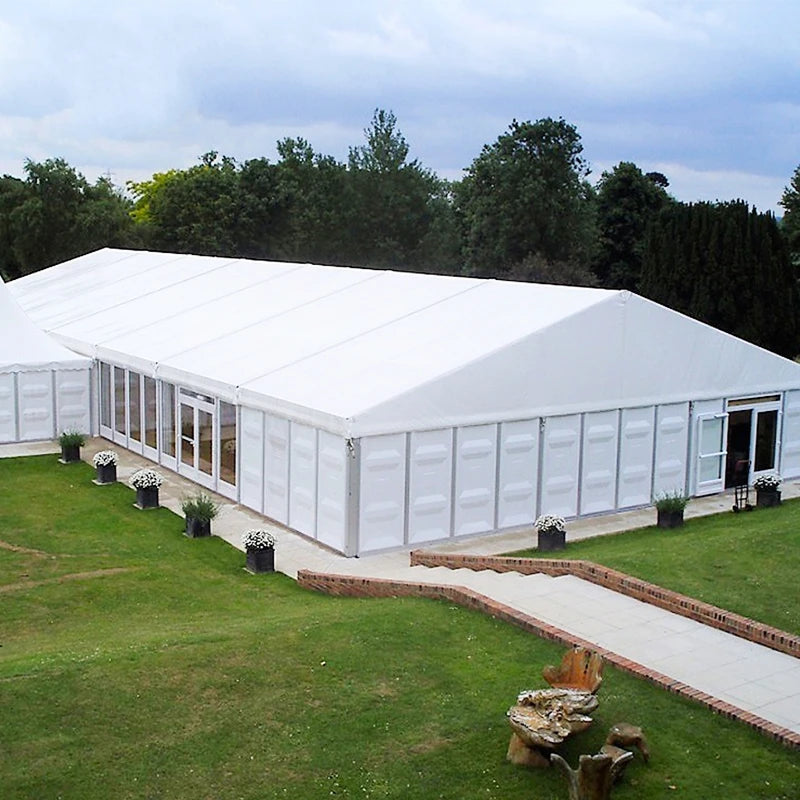 30x50 Aluminum Frame Permanent Outdoor Storage Warehouse Tent With Sandwich Wall