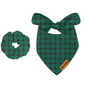 Wholesale Custom Printed Soft 100% Cotton Polyester Reversible Fall Pet Scarf Printed Triangle Dog Bandanas