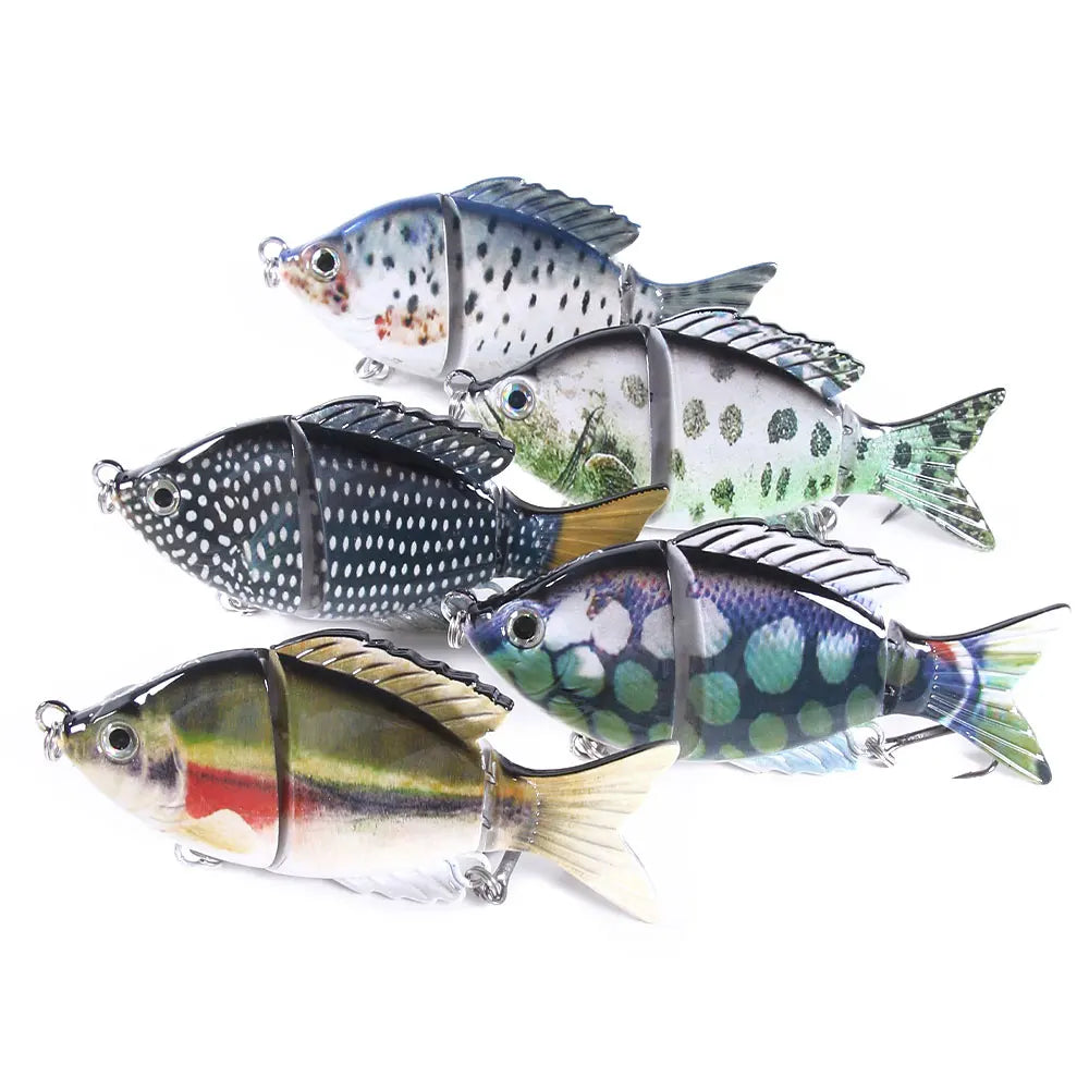 9.5cm 22.5g Segmented Fishing Lures Multi-section Hard Bait Multi Jointed Swimbait Section Lure Bait