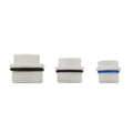 100Pcs 1/2 3/4 1 Inch PVC Pipe Connector End Plugs Male Thread Drip Irrigation Fittings Waterstop Caps Plug