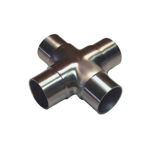 Modern Design Stainless Steel Four-Way Connection for Villa Use
