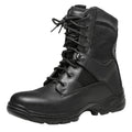 High Ankle Black Leather Outsole Outdoor Training Tactical Boots Jungle Safety Shoes With Steel Toe