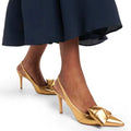 2024 Summer Plus-size Women's Head Strap Stiletto Heels Cross Strap Sandals Factory Wholesale Genuine Leather Shoes