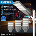 High Lumen IP65 Waterproof Road Lamp 100 150 200 Watt SMD Aluminum LED Outdoor Street Light