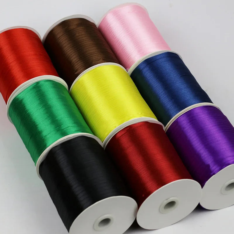 Wholesale 0.6cm Packaging Satin Ribbon Diy  Packaging 500m Ribbon