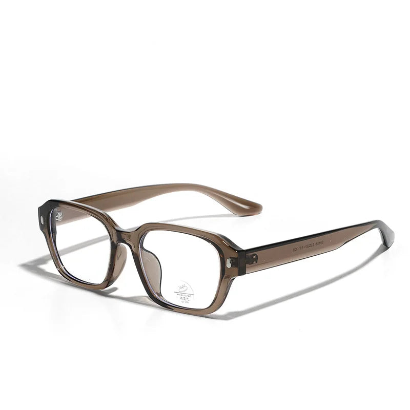 Classic Square Transparent Anti Blue Light Blocking PC Computer Eyeglasses Unisex Oval Style Optical Frame TR90 Glasses