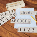 Wooden Montessori Learning Skills and Fine Motor Development Trace Letters and Numbers for Preschoolers