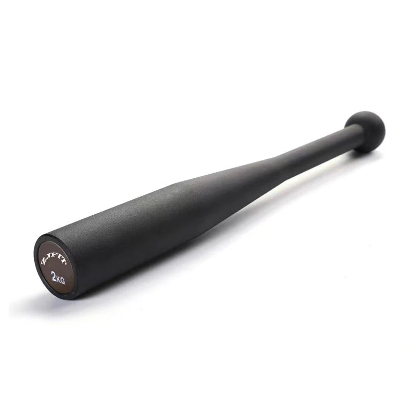 ZJFIT Factory Hot Selling Custom LOGO Steel Indian Clubbell 100kg Portable for Weightlifting Strength Training