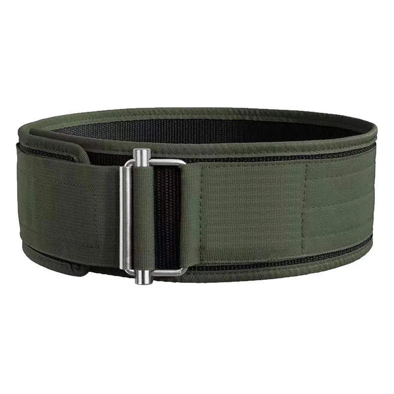 Self Locking Weight Lifting Belt  Gym Fitness Nylon Gym Weight Lifting Belt Premium Weightlifting Belt