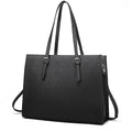 Ladies Bag Hand-held Shoulder Messenger Bag Foreign Trade Business Carton PU Polyester ZIP Fine Fashion Leather Laptop Bag Women