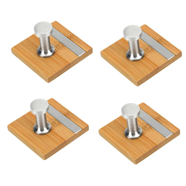 Wall Hooks Wholesale Metal Coat Rack Wood Wall Steel Clothes Hanger Hooks