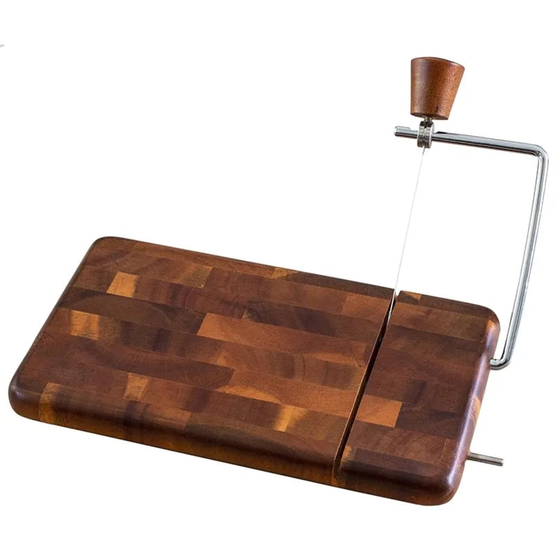 Cheese Slicer Wire Acacia Cheese Cutter Slicer Serving Cutting Board Hardware